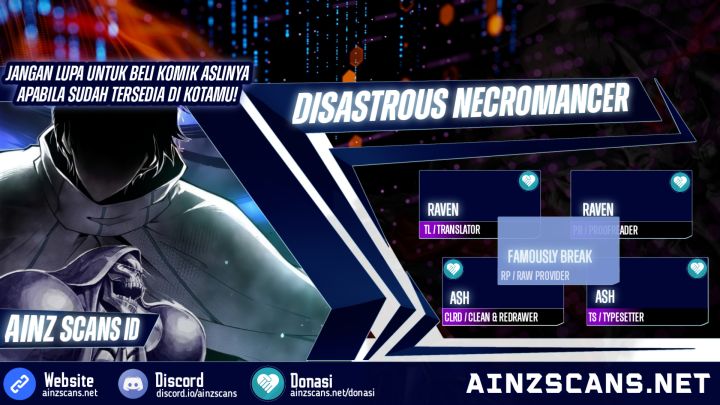Read Disastrous Necromancer ID Manga Online