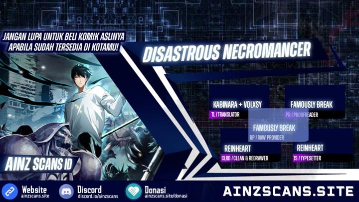 Read Disastrous Necromancer ID Manga Online