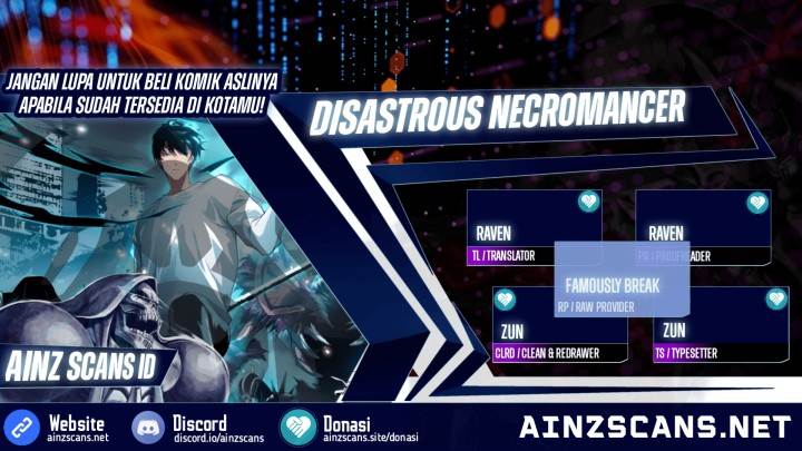 Read Disastrous Necromancer ID Manga Online
