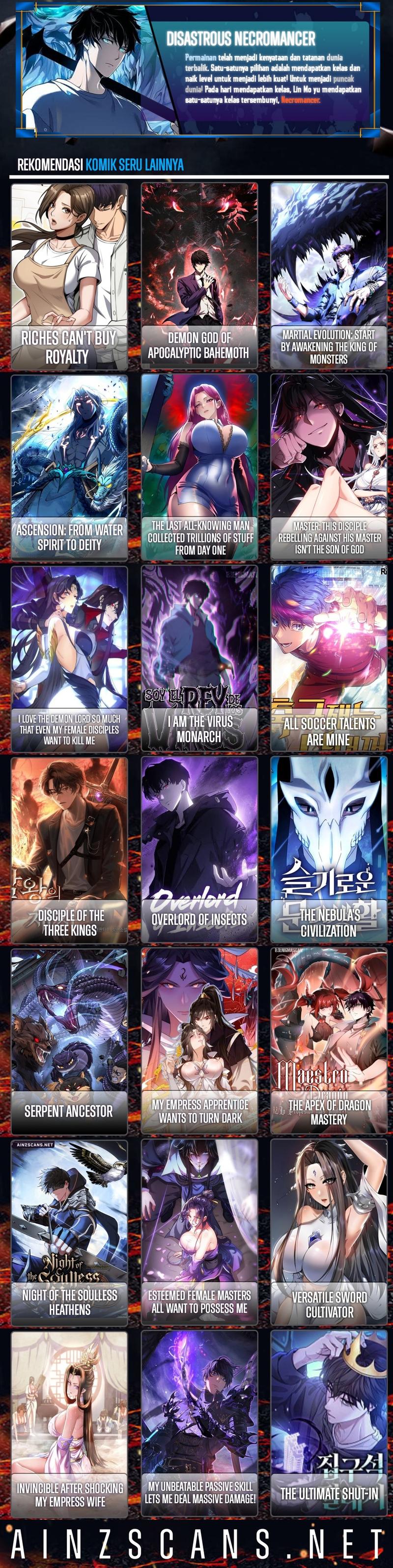Read Disastrous Necromancer ID Manga Online