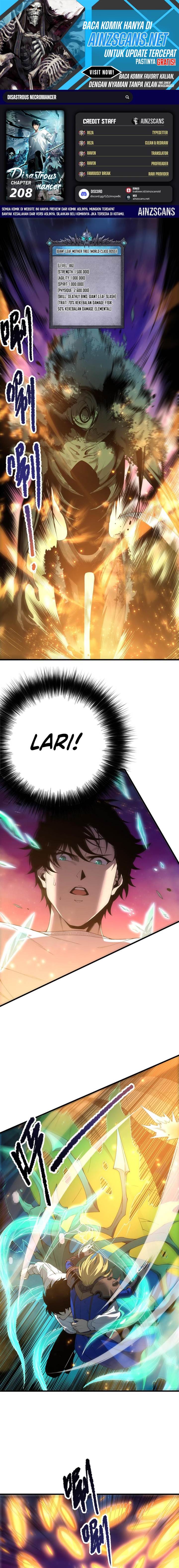 Read Disastrous Necromancer ID Manga Online
