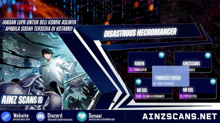 Read Disastrous Necromancer ID Manga Online