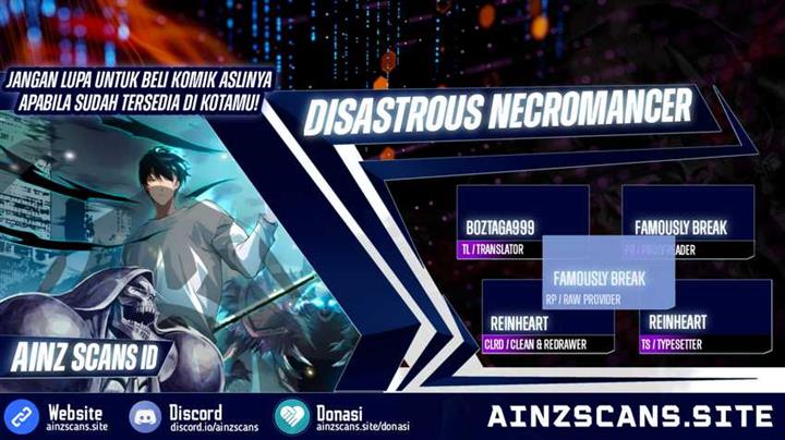 Read Disastrous Necromancer ID Manga Online