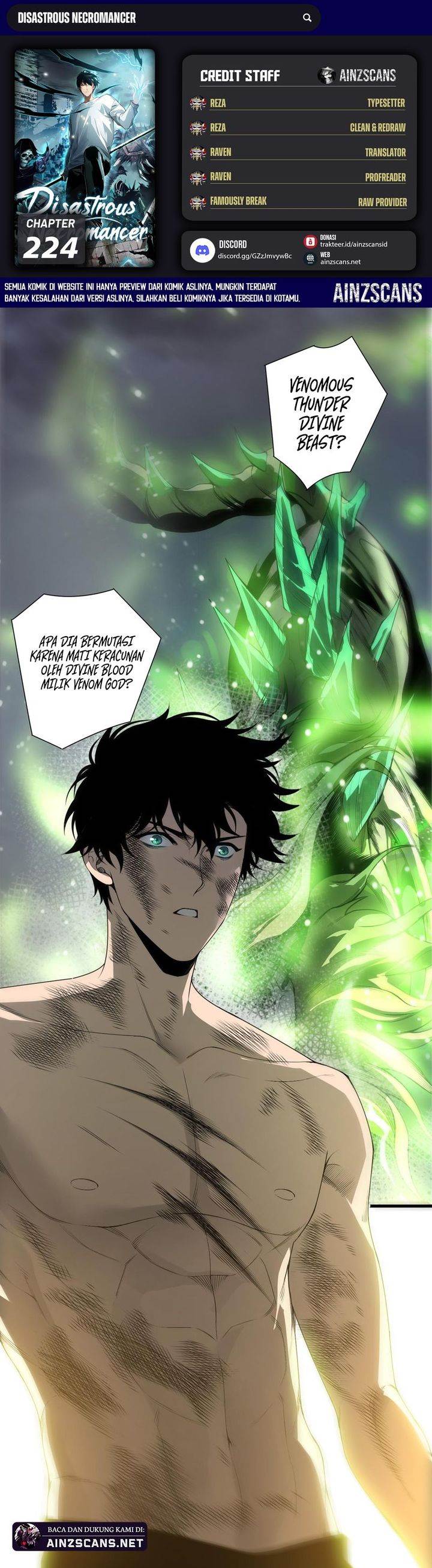 Read Disastrous Necromancer ID Manga Online