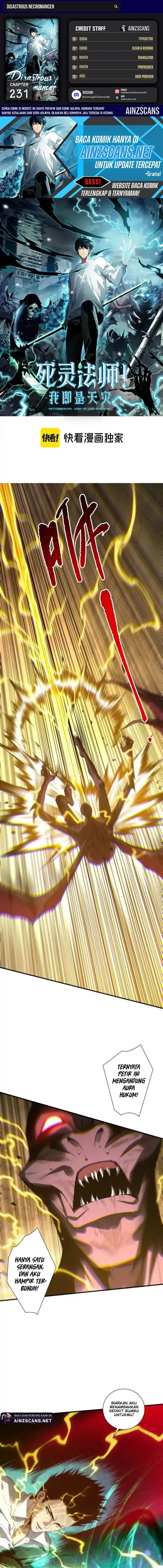 Read Disastrous Necromancer ID Manga Online