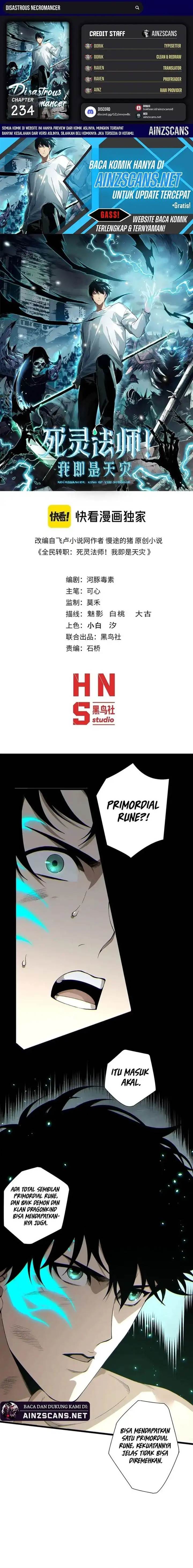 Read Disastrous Necromancer ID Manga Online