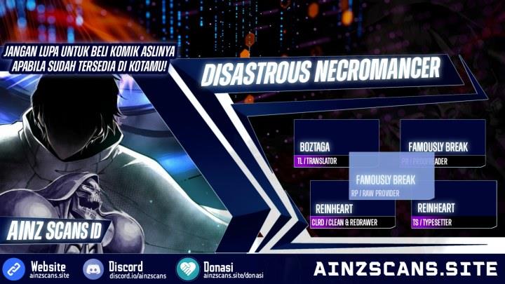 Read Disastrous Necromancer ID Manga Online