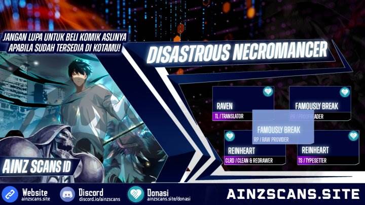 Read Disastrous Necromancer ID Manga Online