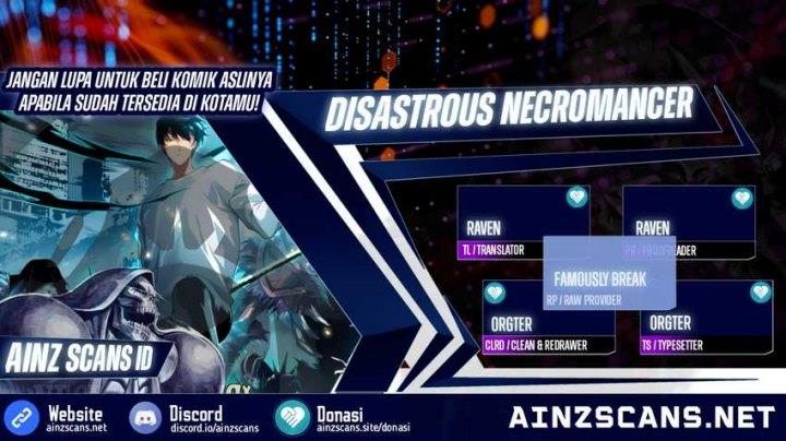 Read Disastrous Necromancer ID Manga Online