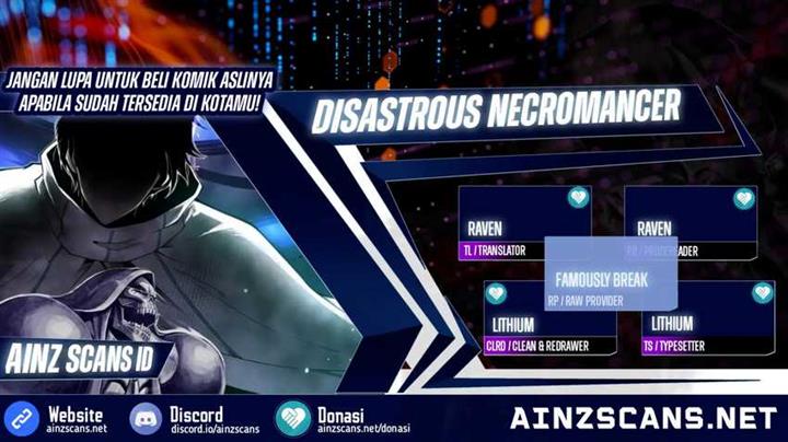 Read Disastrous Necromancer ID Manga Online