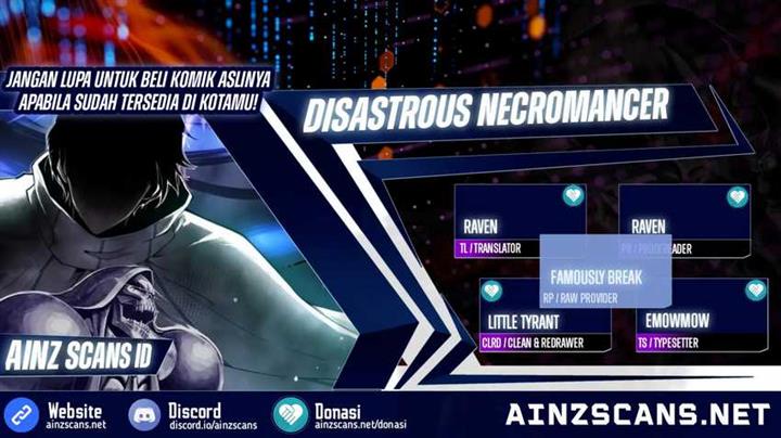 Read Disastrous Necromancer ID Manga Online