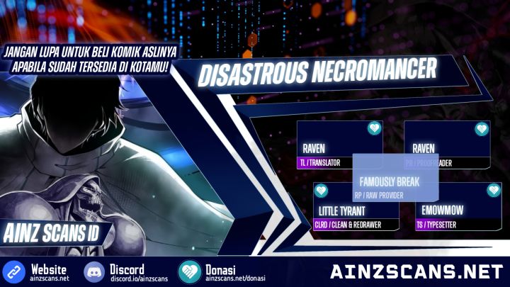 Read Disastrous Necromancer ID Manga Online