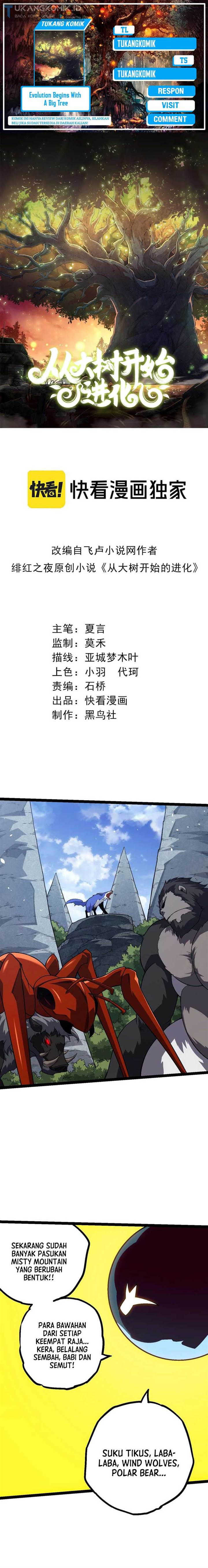 Read Evolution Begins With A Big Tree ID Manga Online