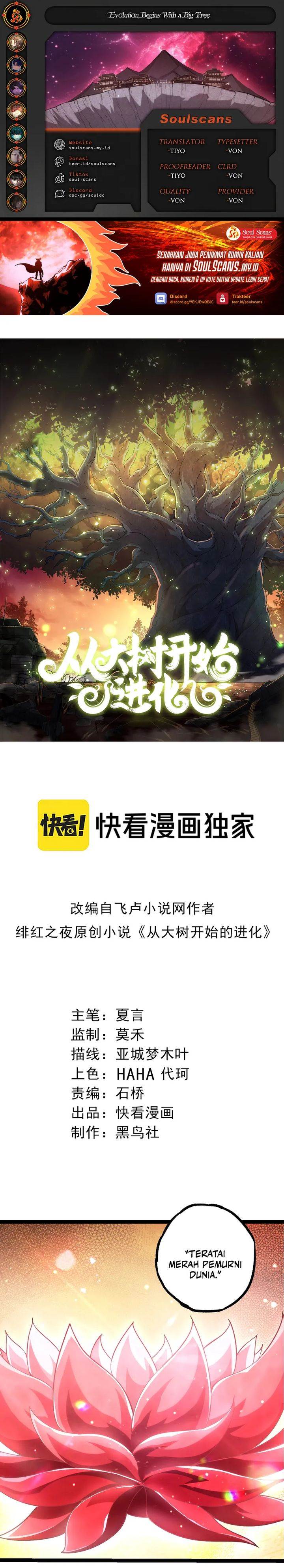 Read Evolution Begins With A Big Tree ID Manga Online