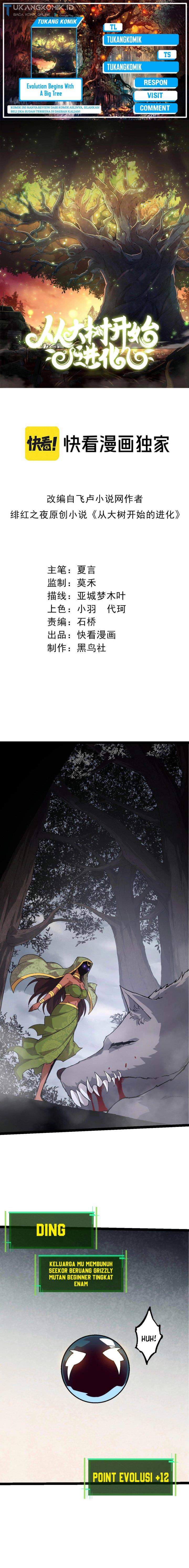 Read Evolution Begins With A Big Tree ID Manga Online