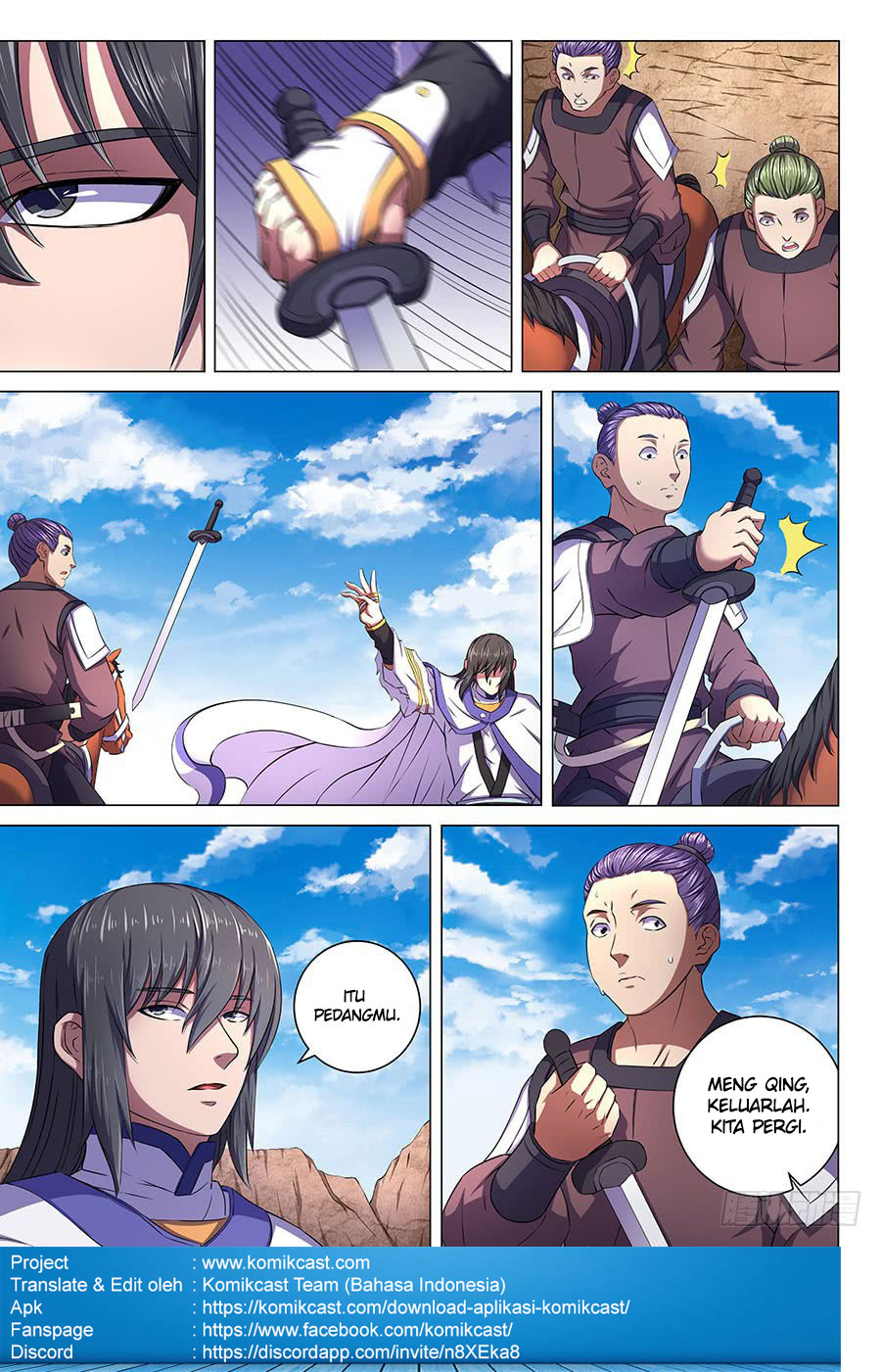 Read God of Martial Arts ID Manga Online