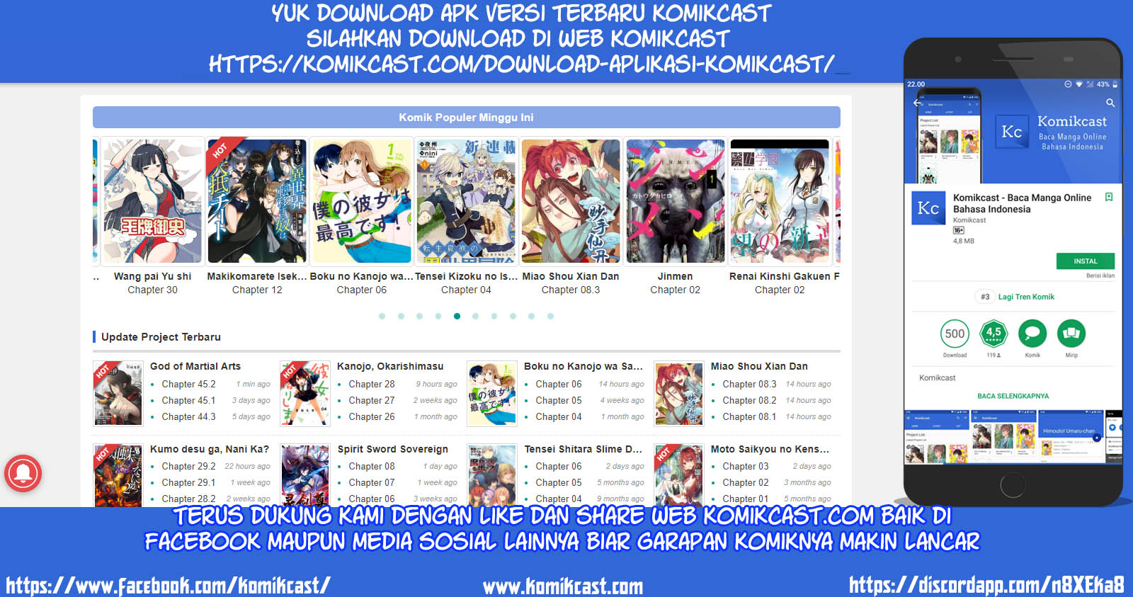 Read God of Martial Arts ID Manga Online