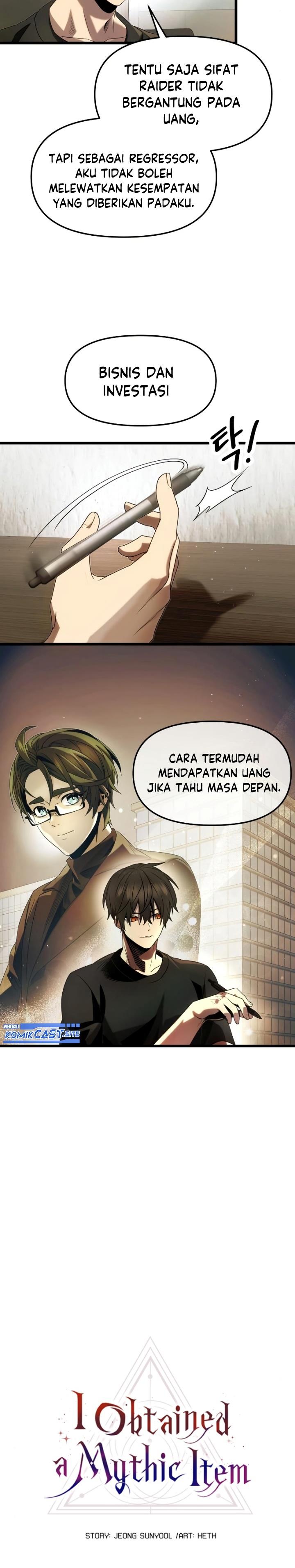 Read I Obtained a Mythic Item ID Manga Online