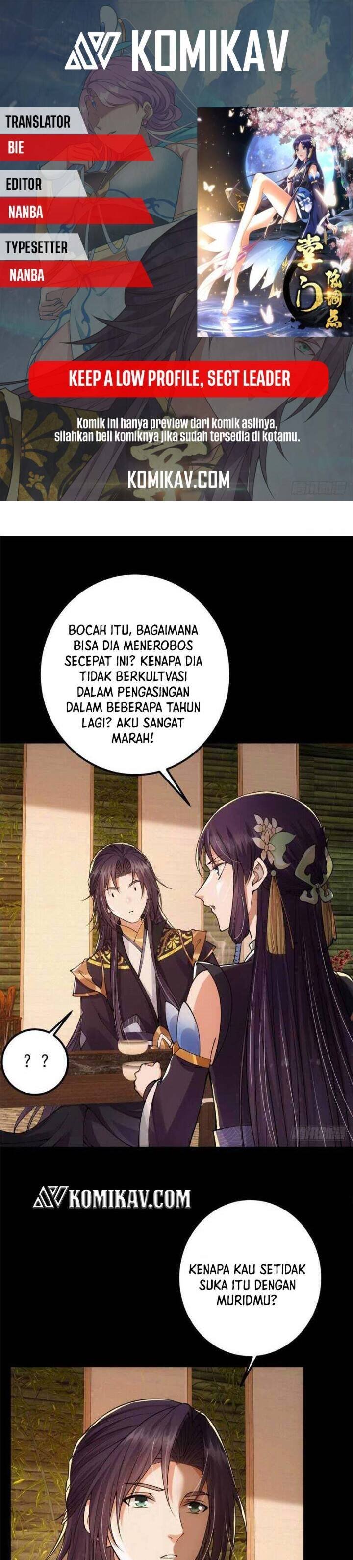 Read Keep A Low Profile, Sect Leader ID Manga Online