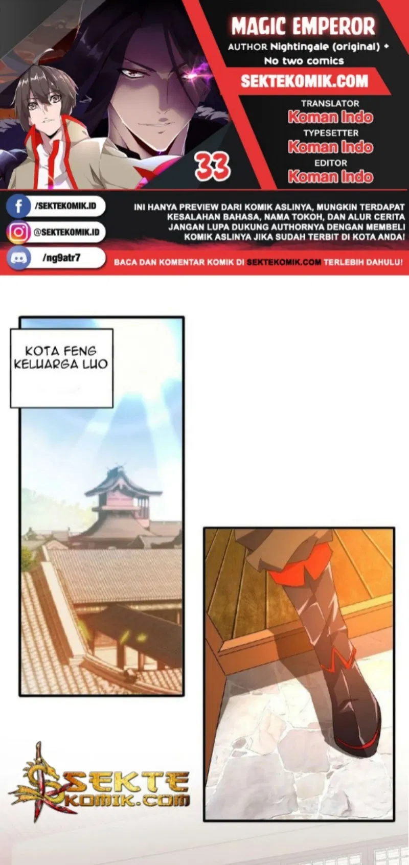 Read Magic Emperor ID Manga Online