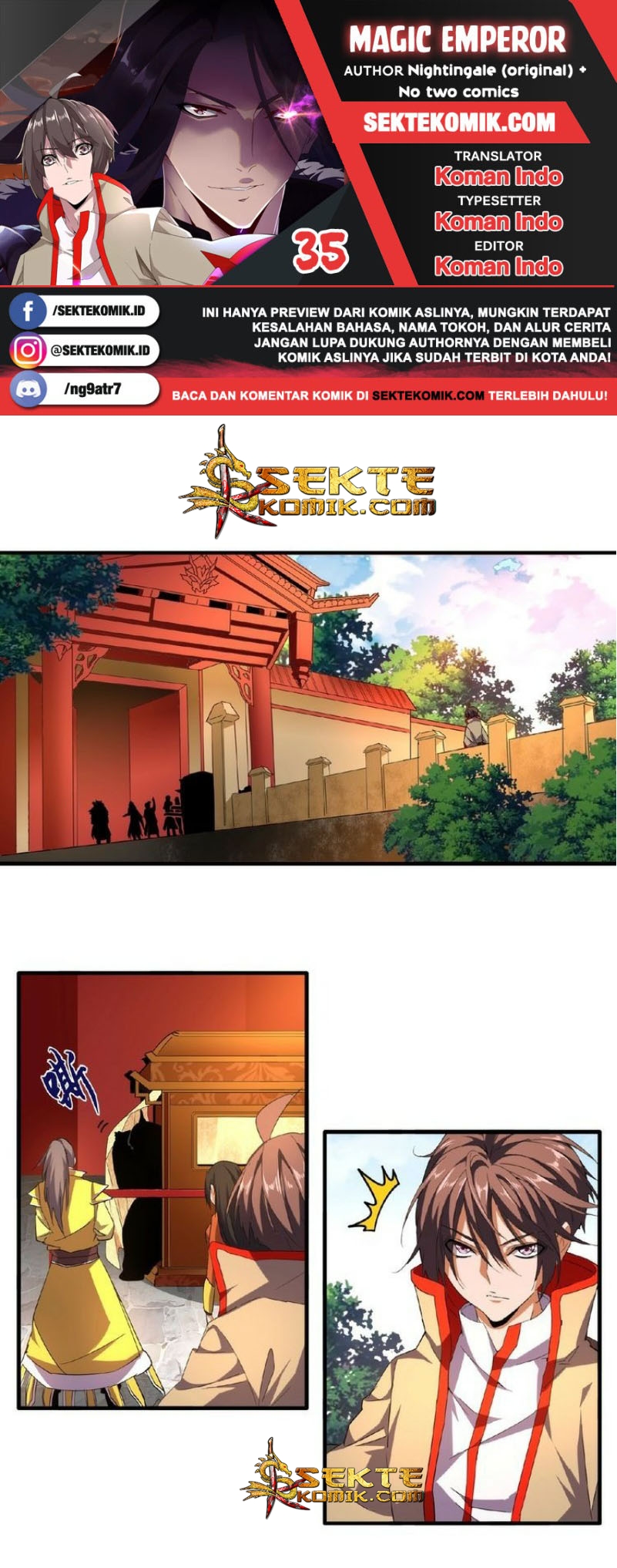 Read Magic Emperor ID Manga Online