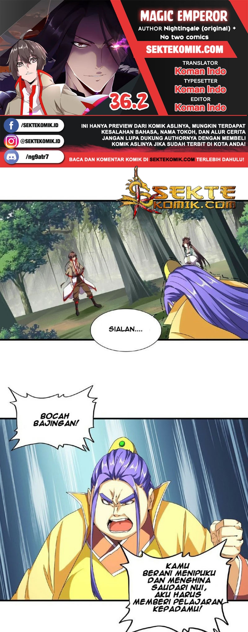 Read Magic Emperor ID Manga Online