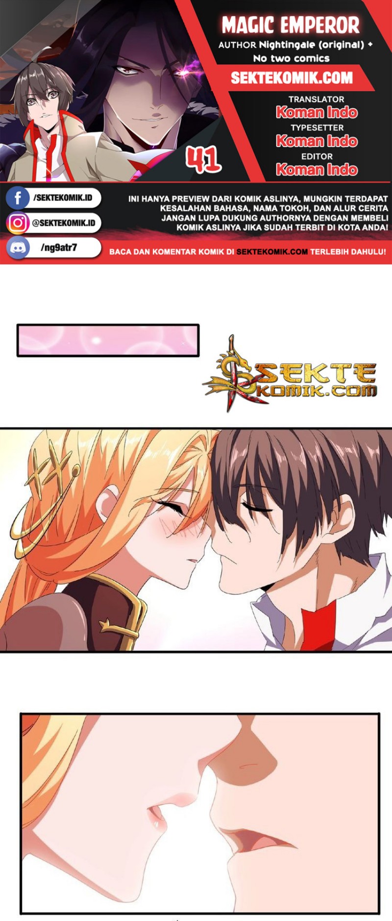 Read Magic Emperor ID Manga Online