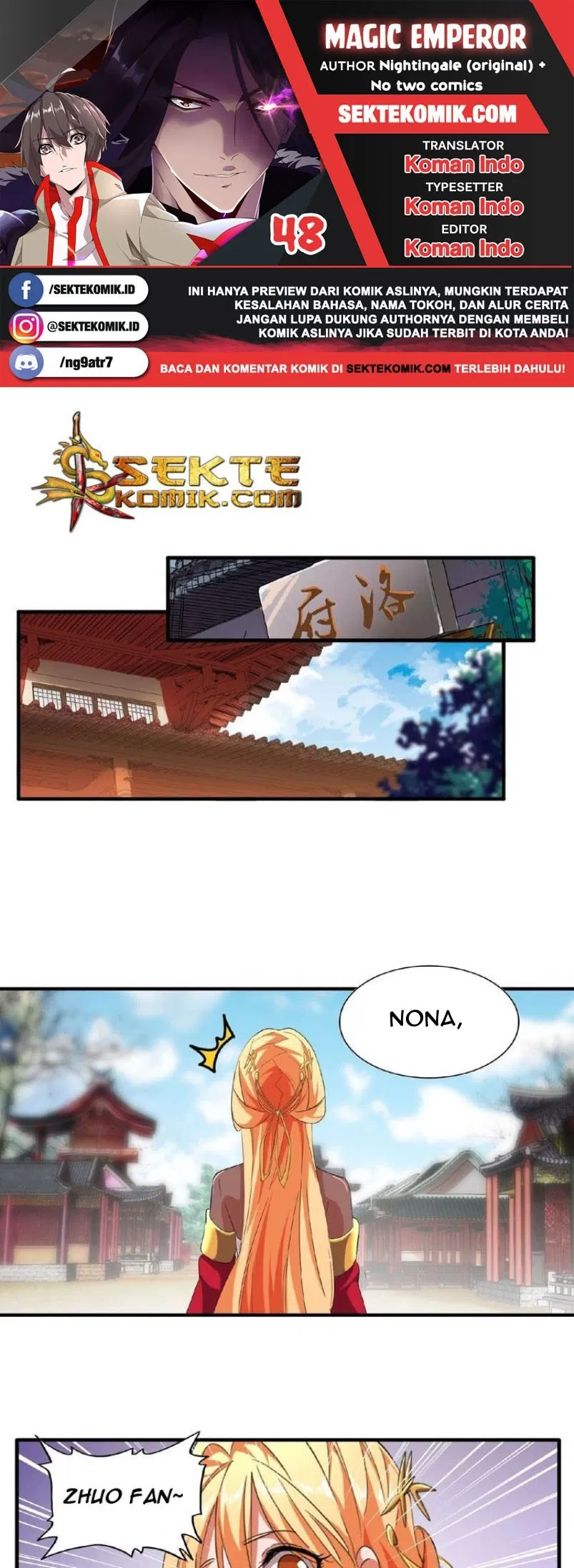 Read Magic Emperor ID Manga Online