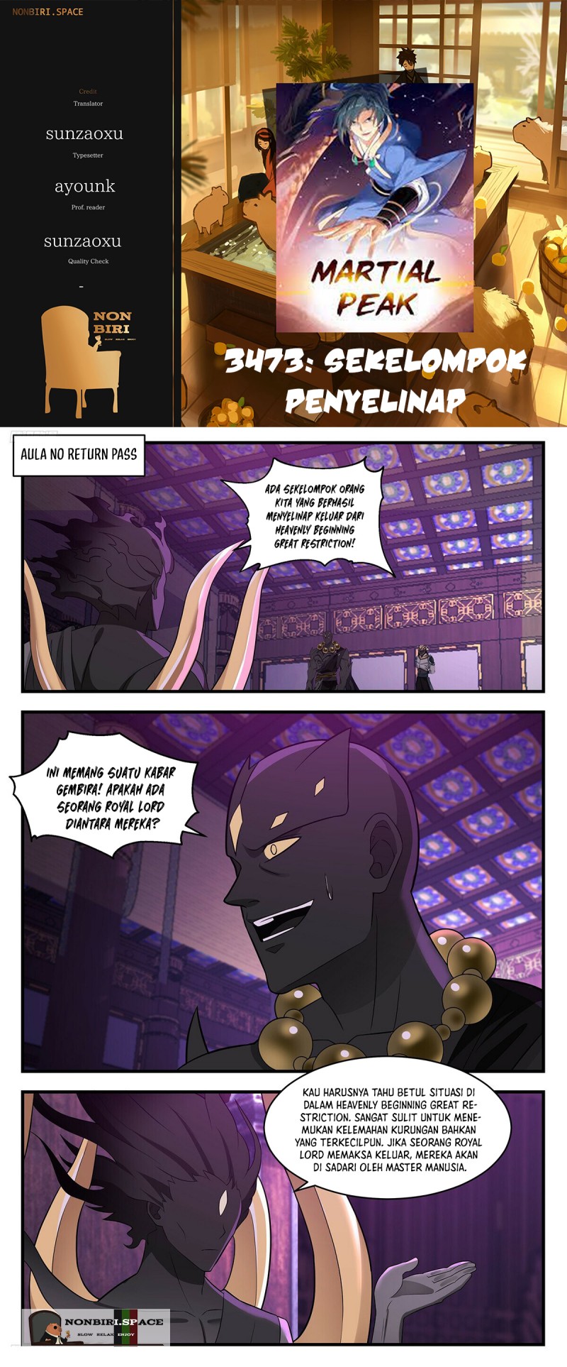 Read Martial Peak ID Manga Online