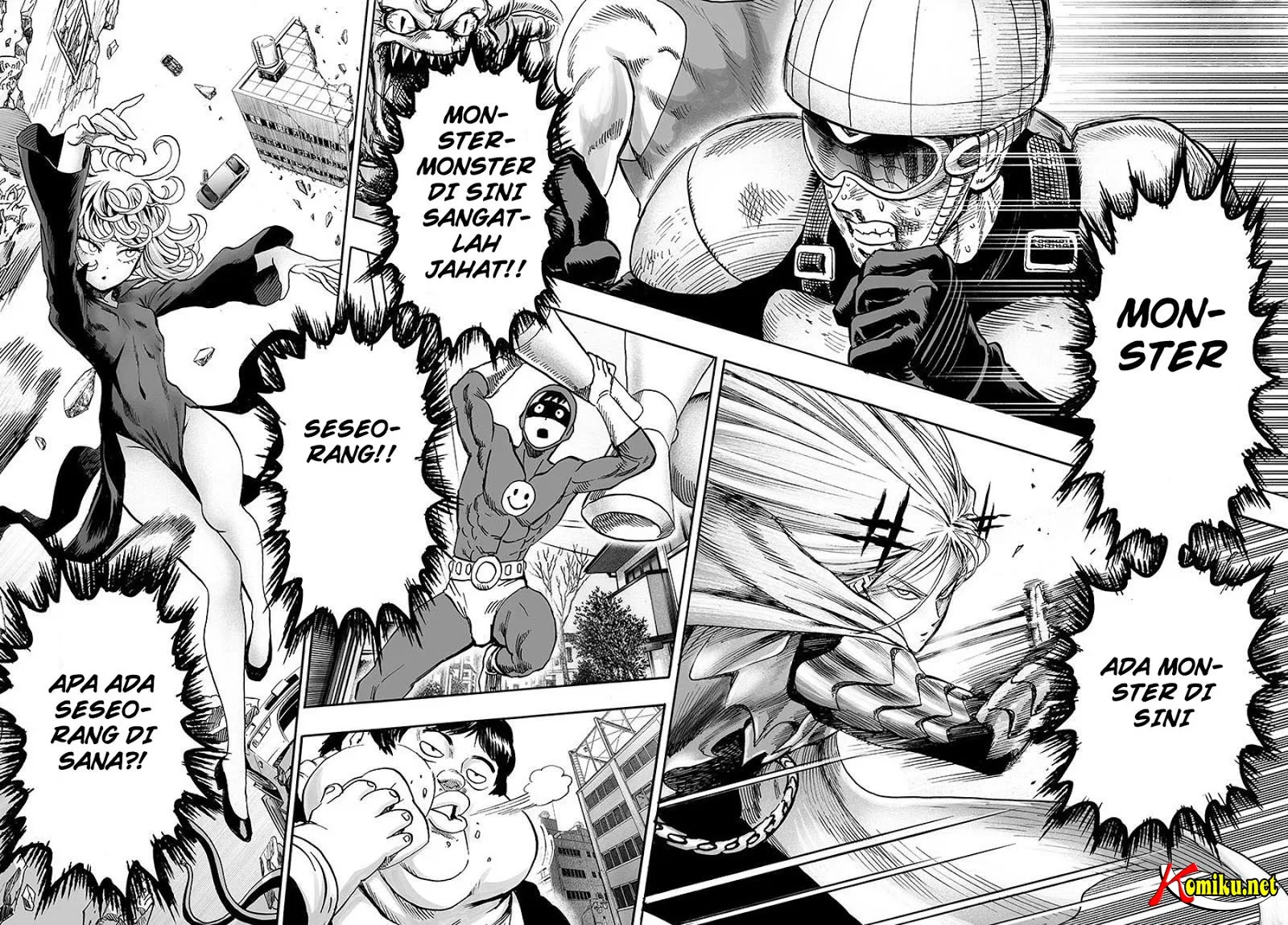 Read One Punch-Man ID Manga Online