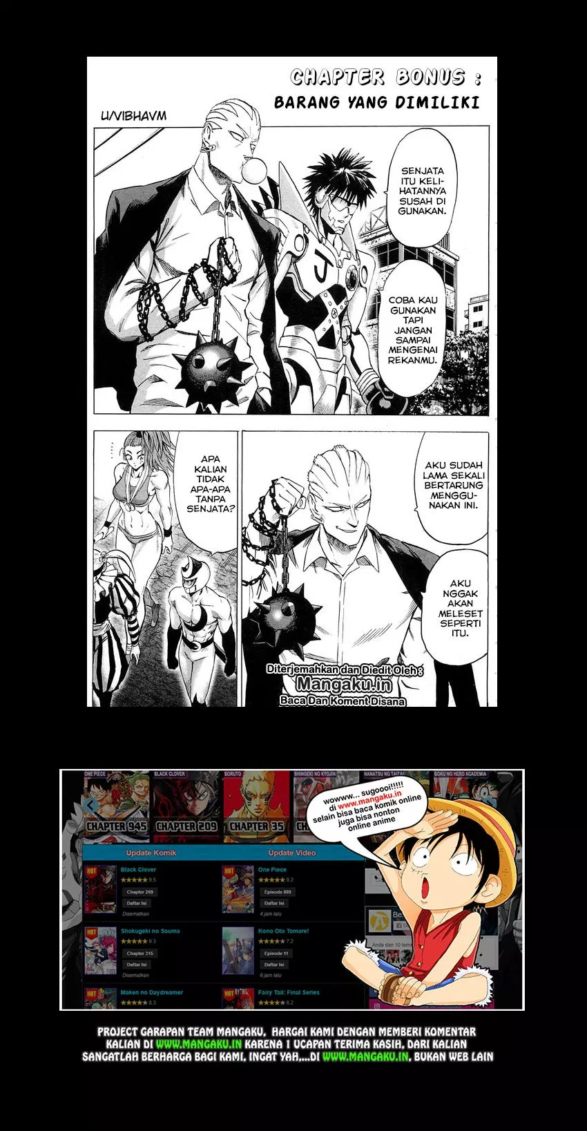 Read One Punch-Man ID Manga Online