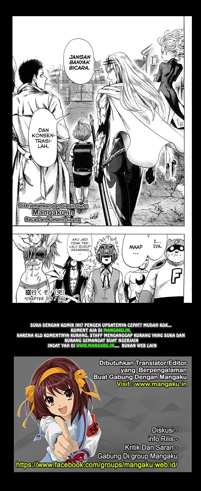 Read One Punch-Man ID Manga Online