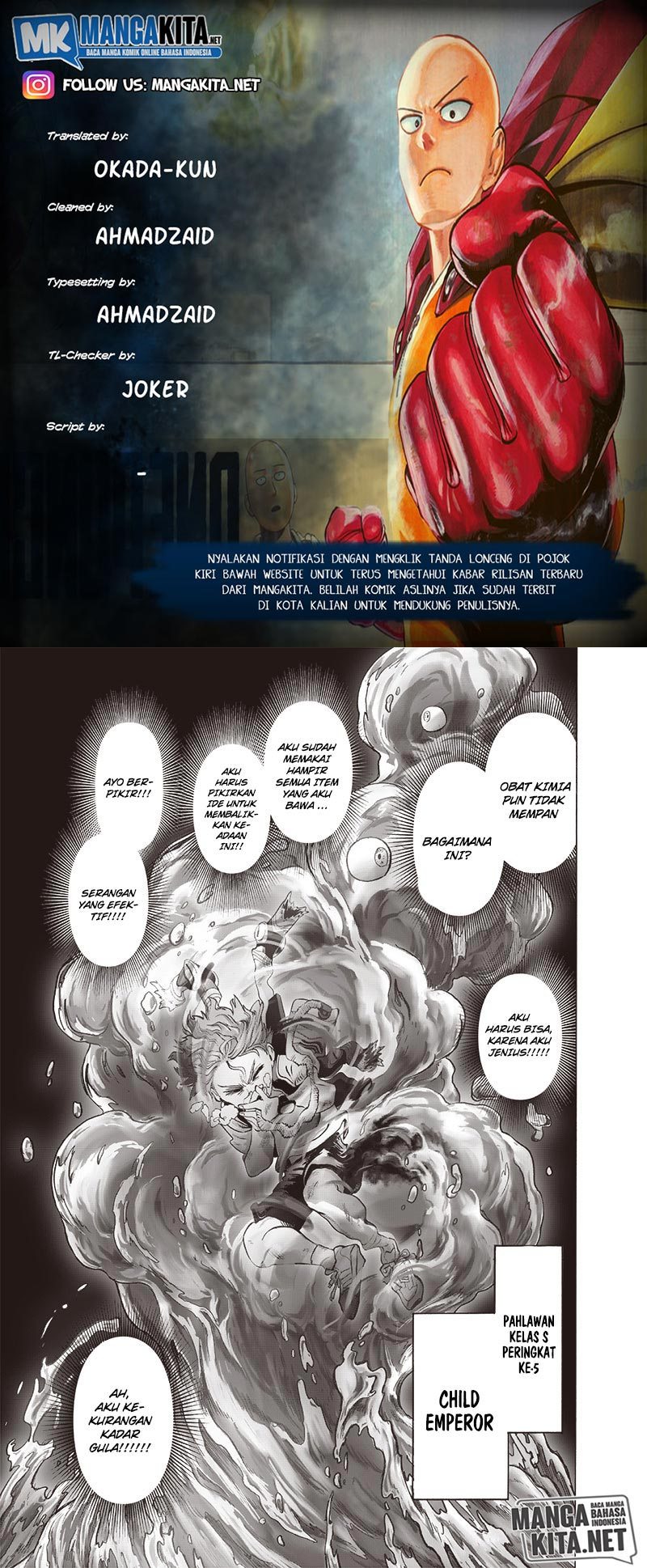 Read One Punch-Man ID Manga Online