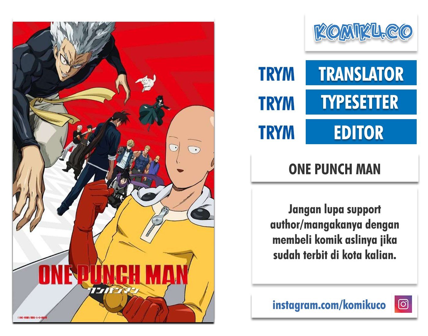 Read One Punch-Man ID Manga Online
