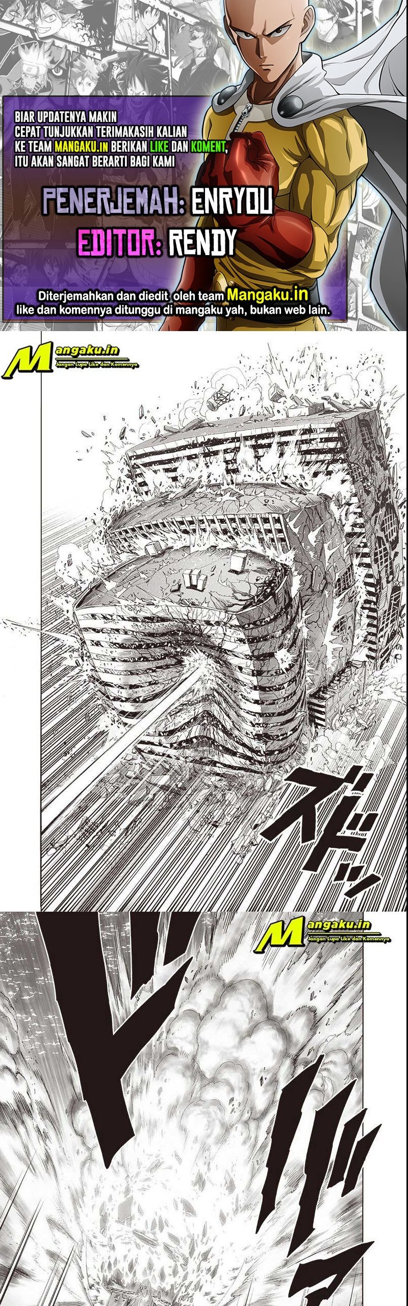 Read One Punch-Man ID Manga Online