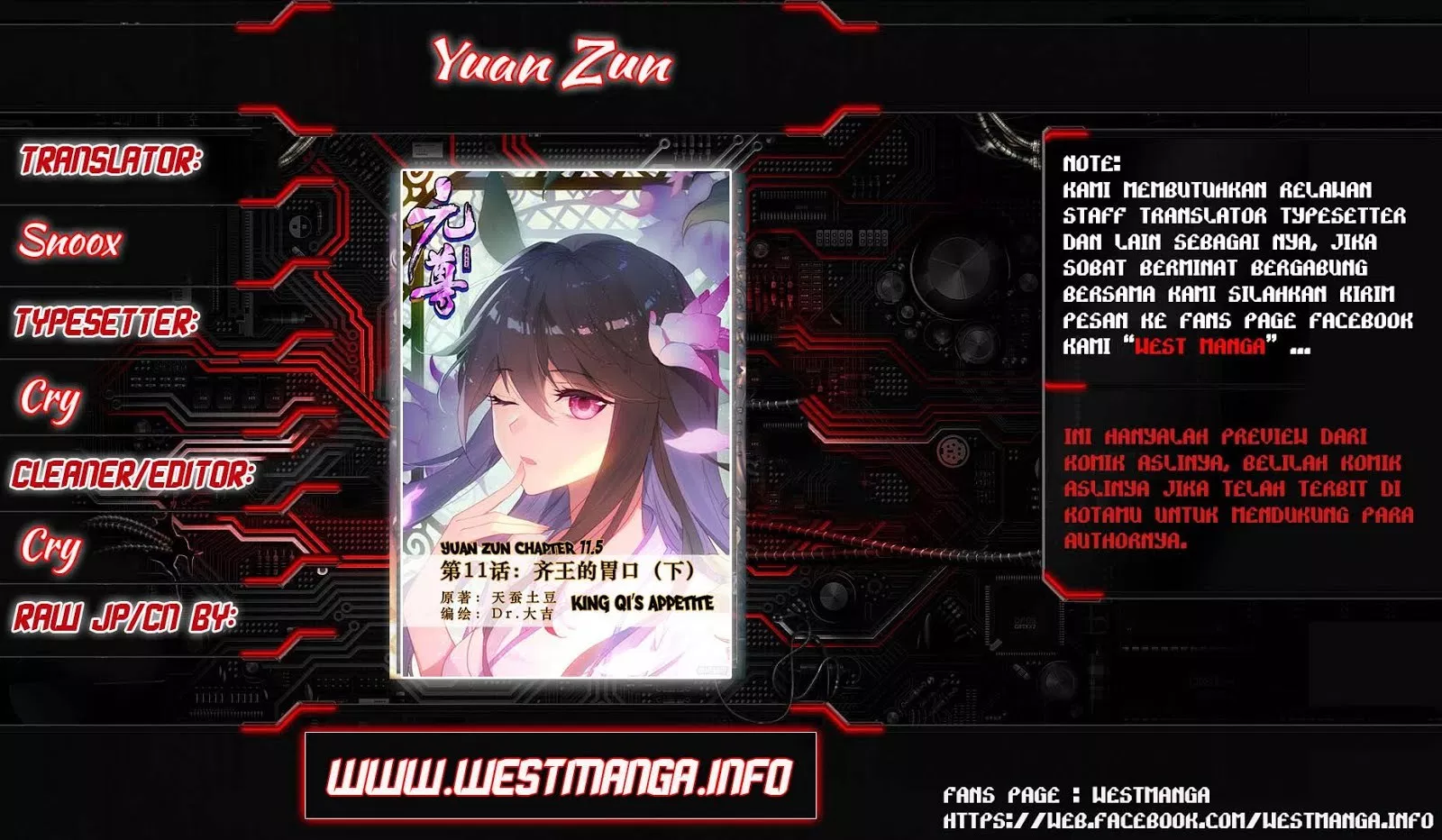 Read Yuan Zun ID Manga Online