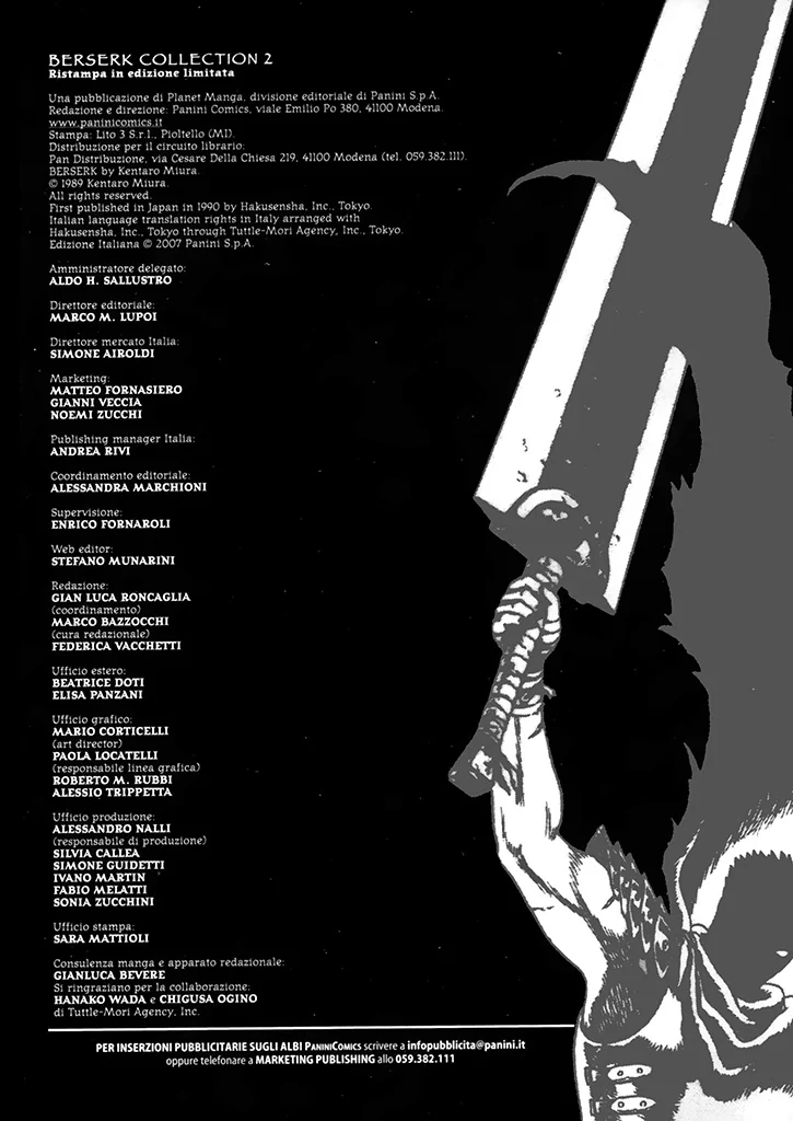 Read Berserk IT Manga Online
