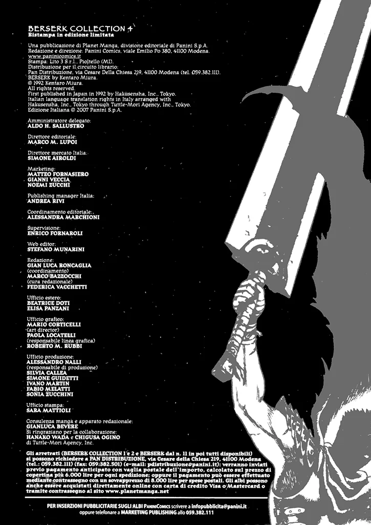Read Berserk IT Manga Online