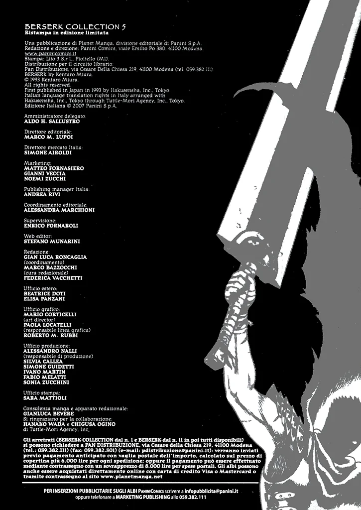 Read Berserk IT Manga Online