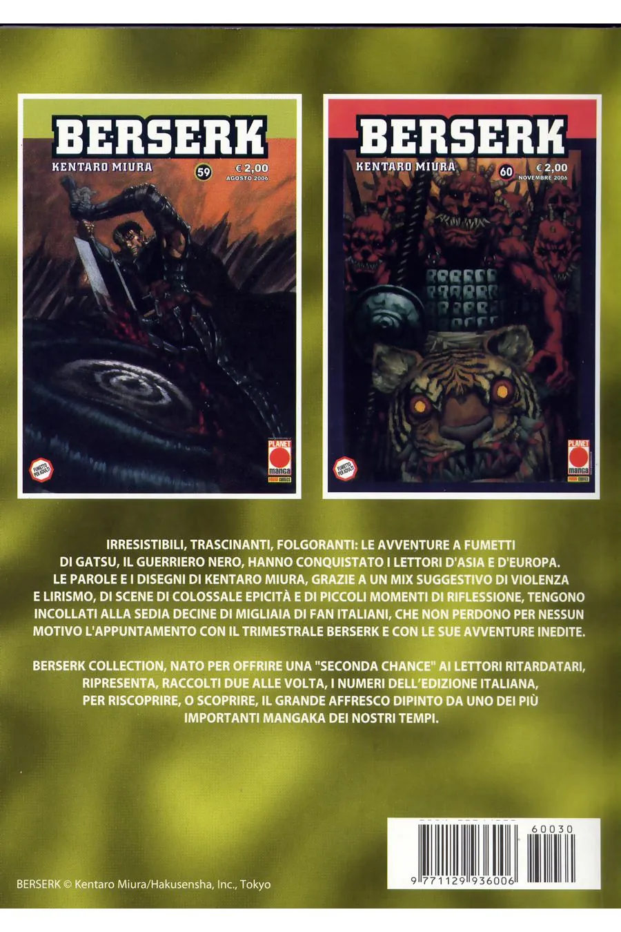 Read Berserk IT Manga Online