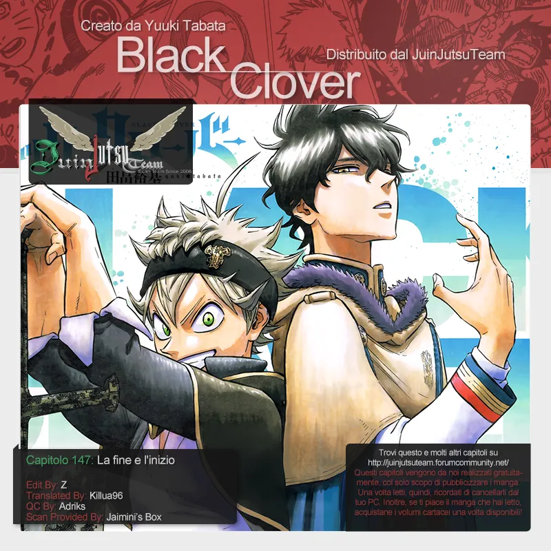 Read Black Clover IT Manga Online