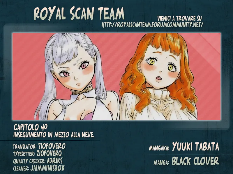 Read Black Clover IT Manga Online