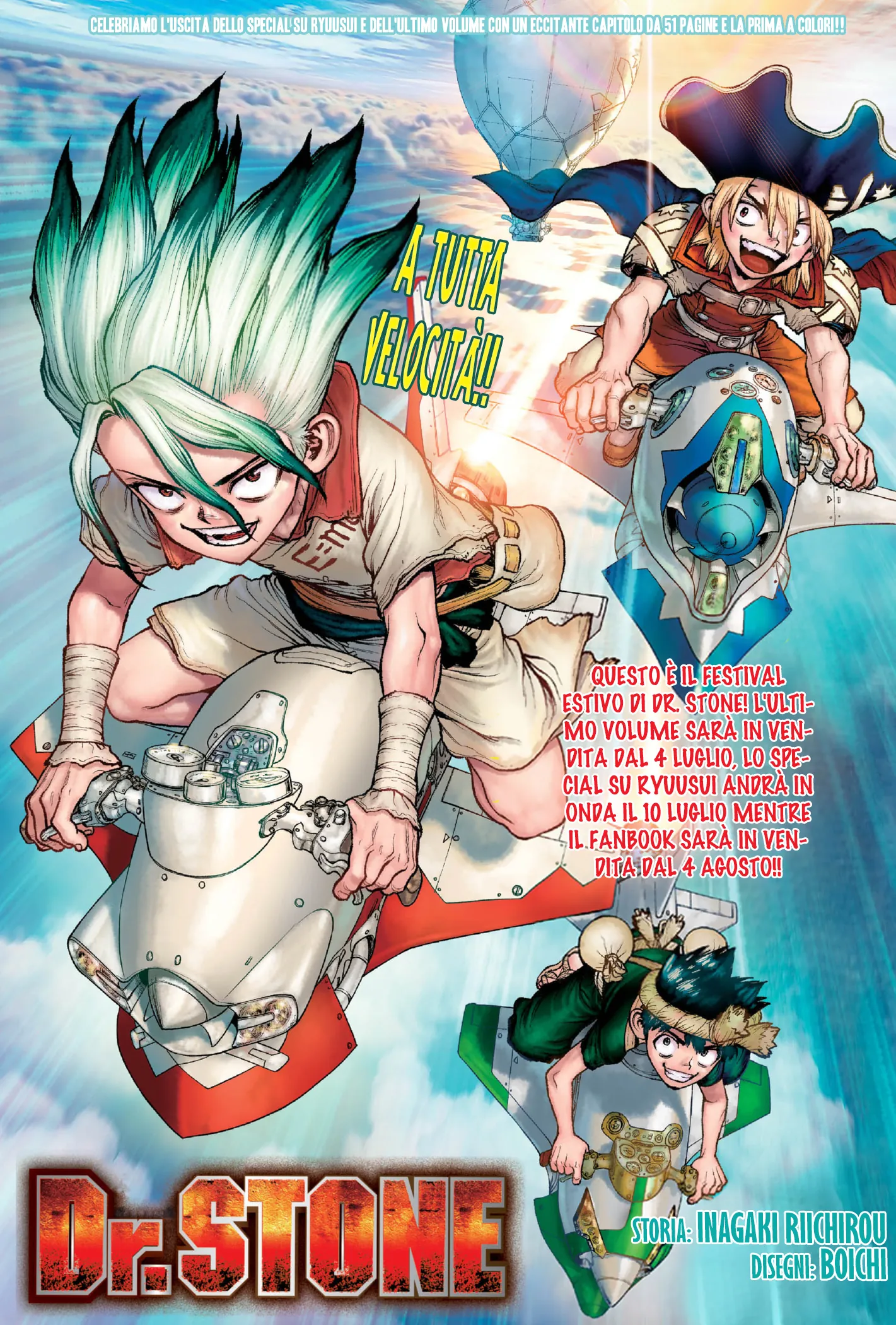 Read Dr. Stone IT Manga Online