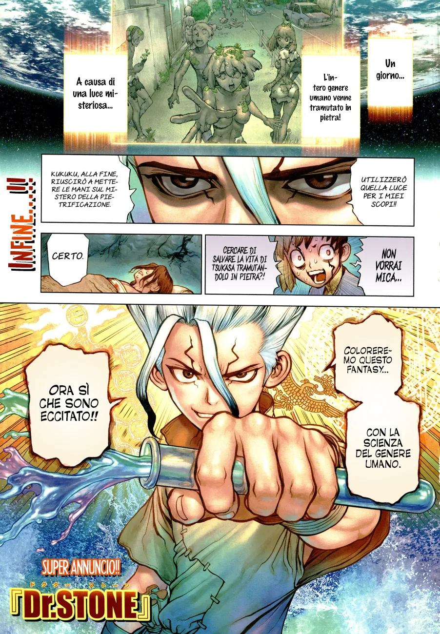 Read Dr. Stone IT Manga Online