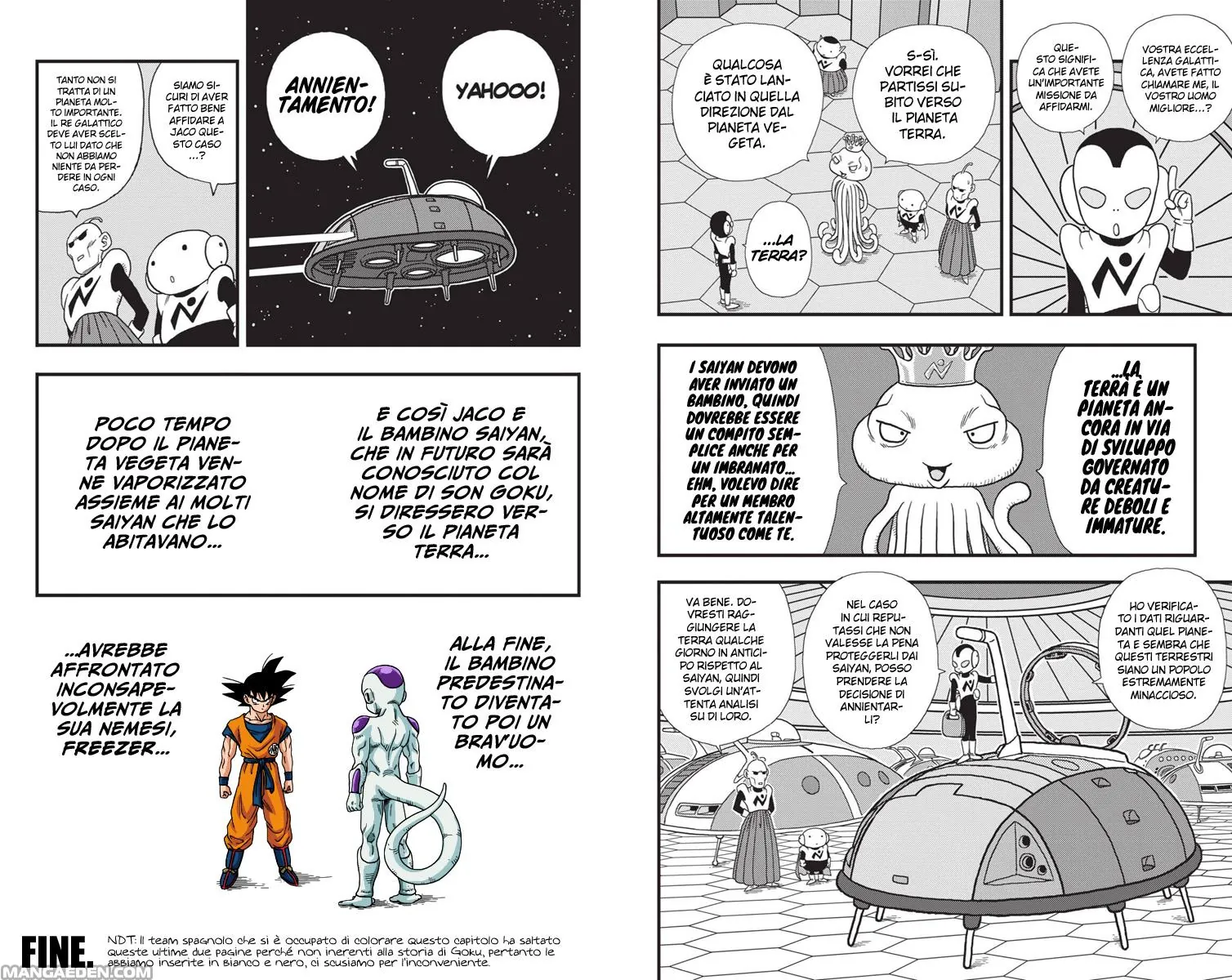 Read Dragon Ball Super IT Manga Online