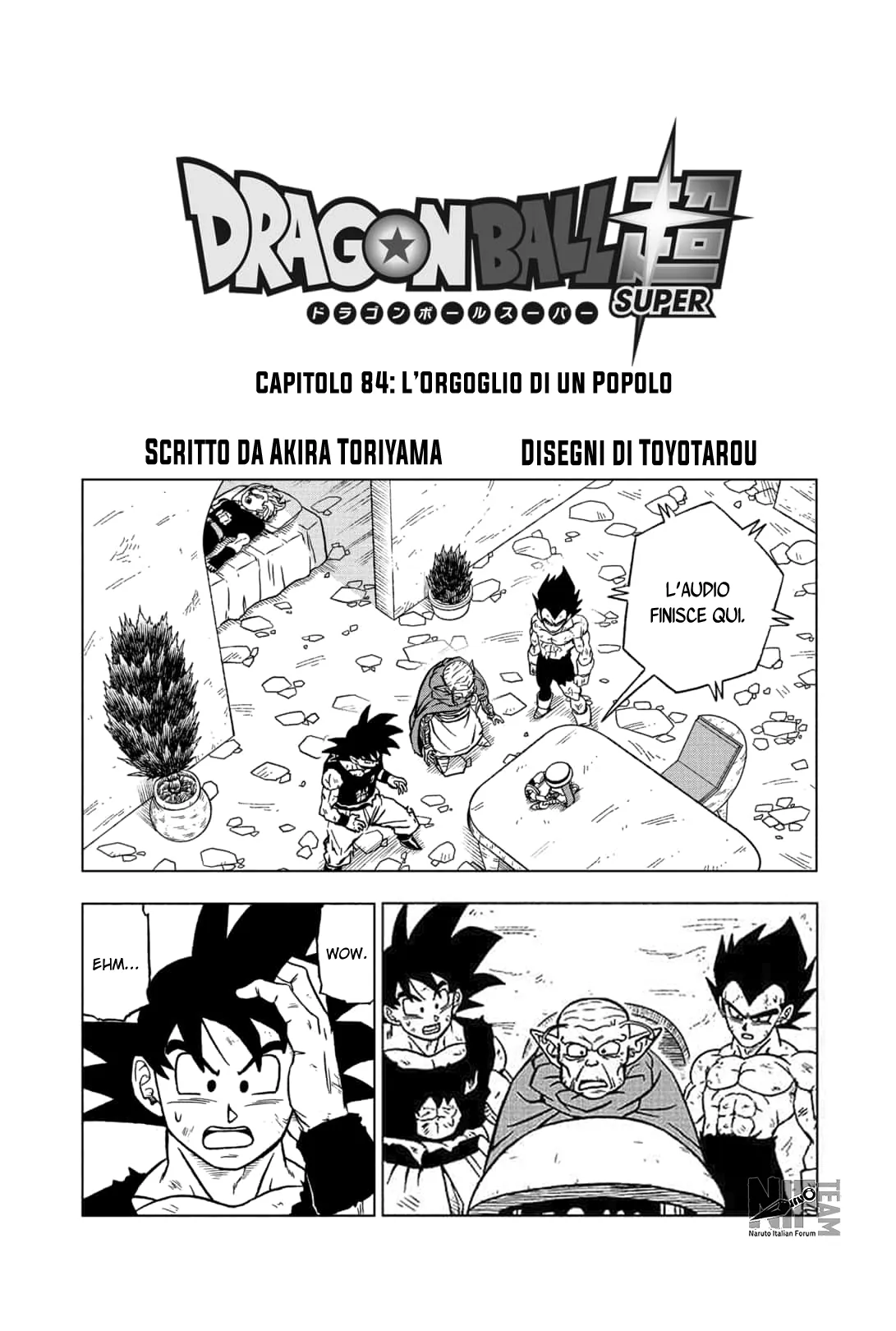 Read Dragon Ball Super IT Manga Online