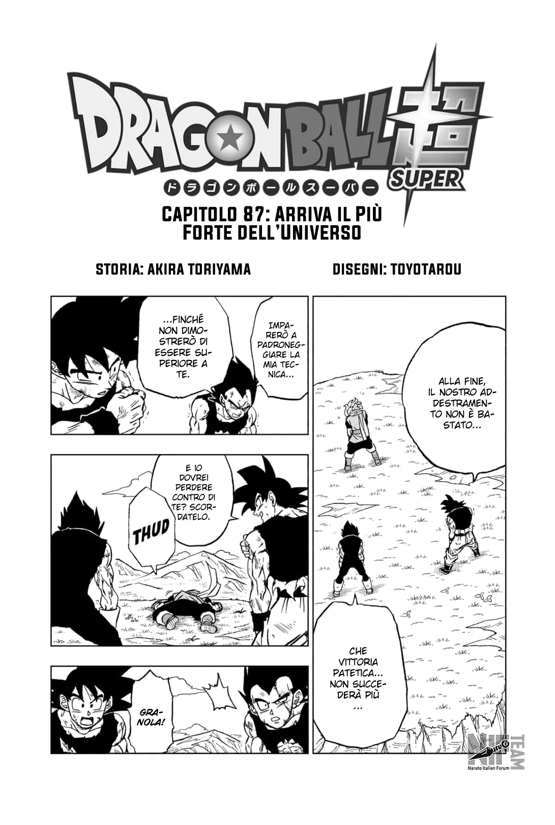 Read Dragon Ball Super IT Manga Online
