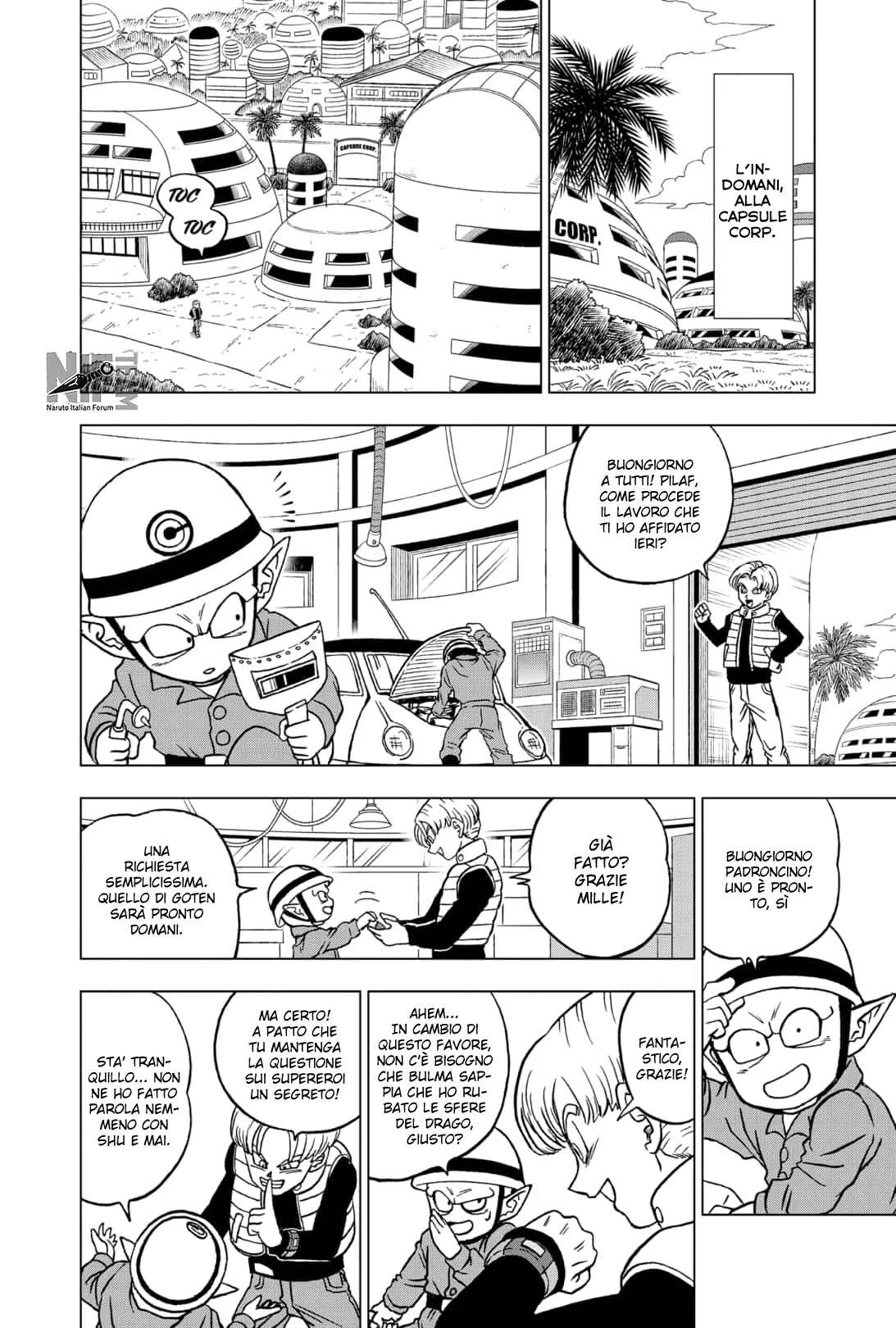 Read Dragon Ball Super IT Manga Online
