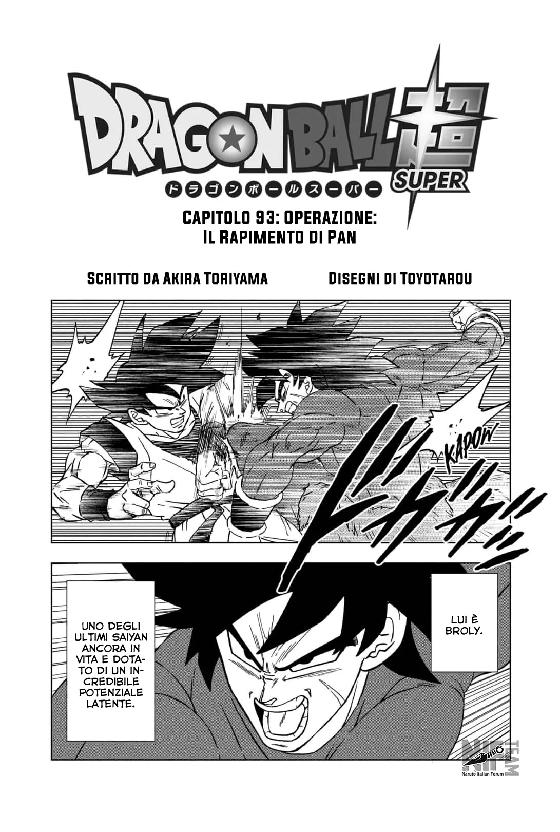 Read Dragon Ball Super IT Manga Online