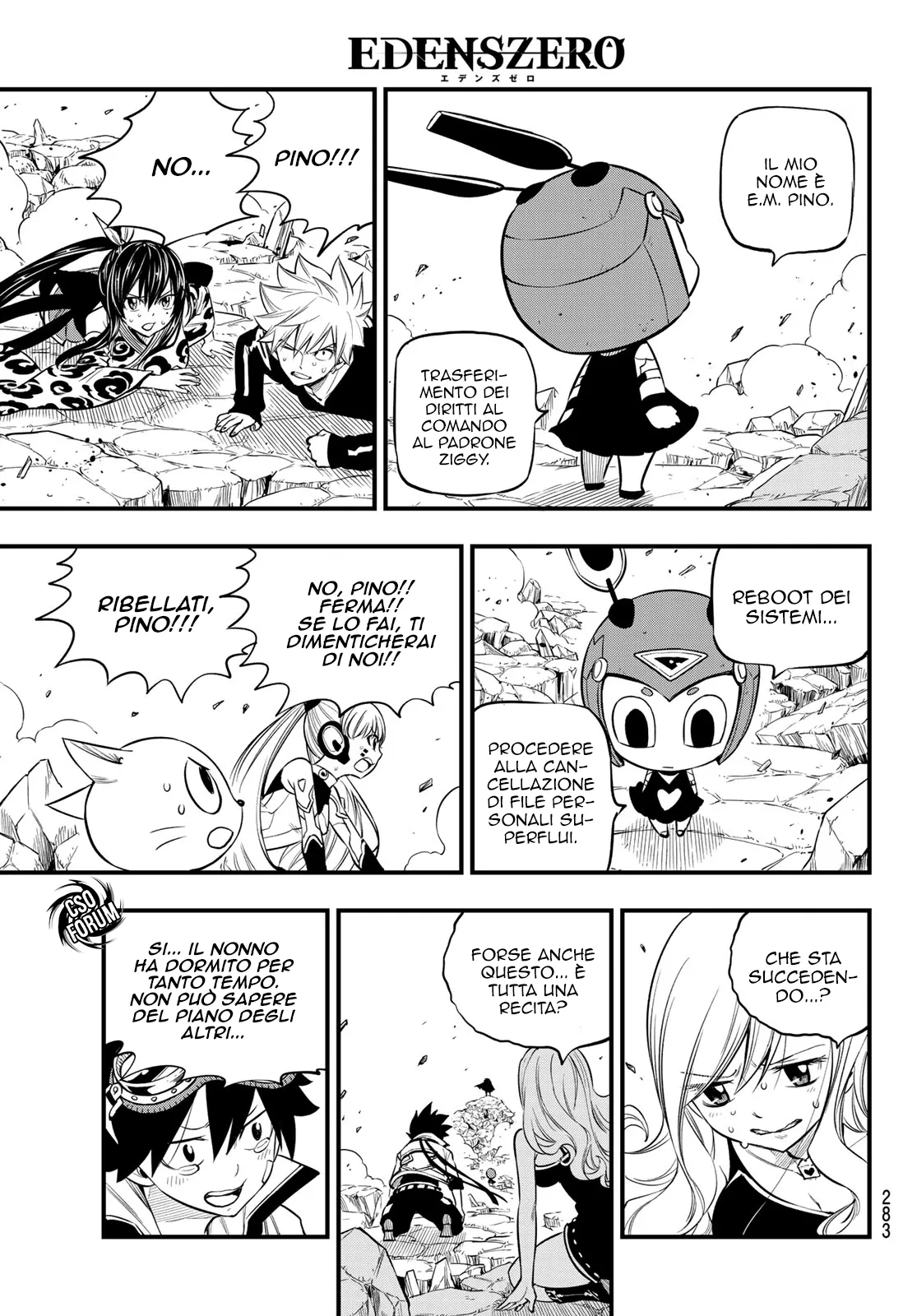 Read Edens Zero IT Manga Online